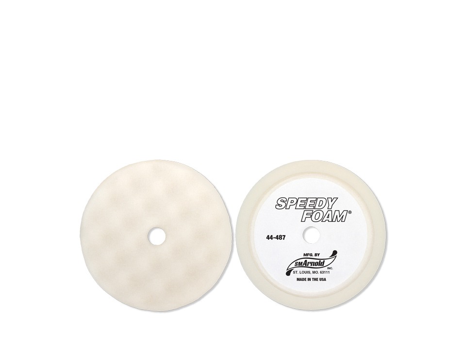 White 6” Waffle Pad